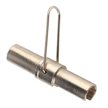 Imagem de Estink Chave de Remoção de Manga Dupla, Material de Ferro Niquelado, Design Compacto Com Anel de Clipe e Alça para Conectores F CATV RG59 RG6 RG11