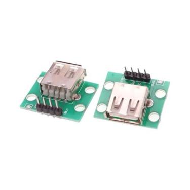 Imagem de Adaptador Conversor Micro Mini USB Fêmea Macho Para Conector De Pino D