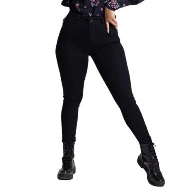 Imagem de Calça Jeans Feminina Super Lipo Skinny Cintura Alta - Sawary, 40