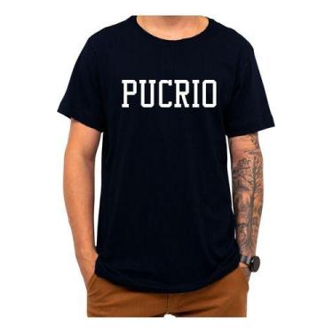 Imagem de Camiseta Pucrio Pontifícia Universidade Católica Rj, P, Cinza, Unissex