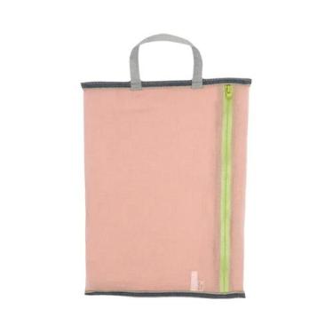 Imagem de Bolsa De Armazenamento Portátil Fina E Dobrável Em Malha De Nylon Tran