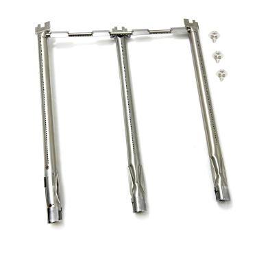 Imagem de Direct Store Queimador de grelha DA119 de 45,7 cm para churrasqueiras a gás Weber Spirit e GS4 Spirit II 300, Spirit E310 E320 S310 S320 E330 S330 304, tubo queimador para peças Weber Spirit Grill