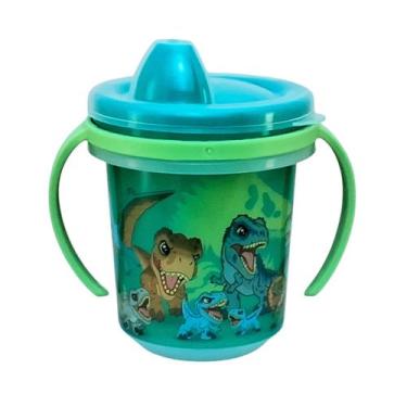 Imagem de Caneca Infantil Bico Rígido 330 ML Original Plasútil, Dino
