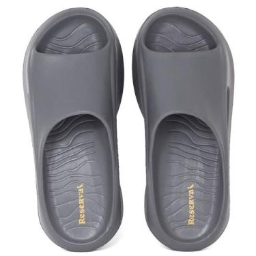 Imagem de Chinelo Masculino Slide Reserva Thunder Confortável Borracha Premium 7