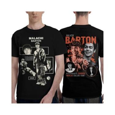 Imagem de Camiseta De Algodão Solta Feminina Disney Descendants Zombies Worlds C