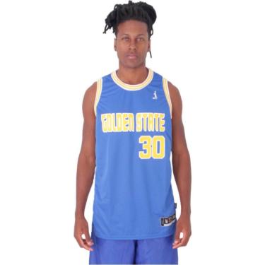 Imagem de Regata Basquete Masculina M10 Action Golden State-Masculino