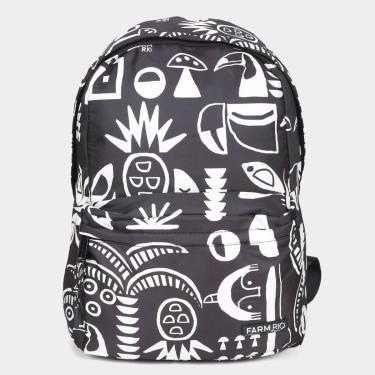 Imagem de Mochila Farm Xodó Lenço Tropicano Feminina-Feminino