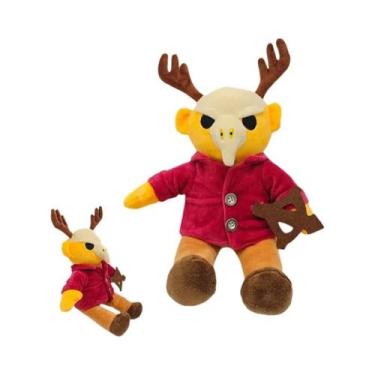 Imagem de Brinquedo De Pelúcia Cervo Marrom, Boneco De Pelúcia, Almofada Para Cr