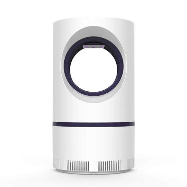 Imagem de Lâmpada Elétrica de Matar Mosquitos USB Repelente e Matadora com Controle Óptico Fluxo Giratório Luz Baixo Ruído Consumo Energia Portátil Fácil Limpar