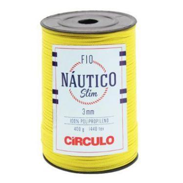 Imagem de FIO NÁUTICO SLIM CÍRCULO 3MM COR 1289 CANÁRIO - 400g - no-brand