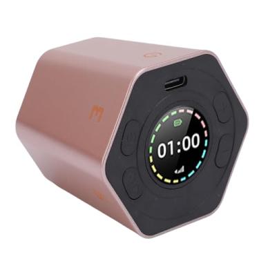 Imagem de Luocute Cubo Temporizador, Modos de Contagem Regressiva e Contagem Progressiva Multifacetados, Temporizador Magnético Recarregável Com Volume Ajustável, para Exercícios de Culinária,