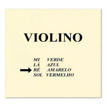 Imagem de Corda Avulsa Para Violino Ré 3º Mauro Calixto