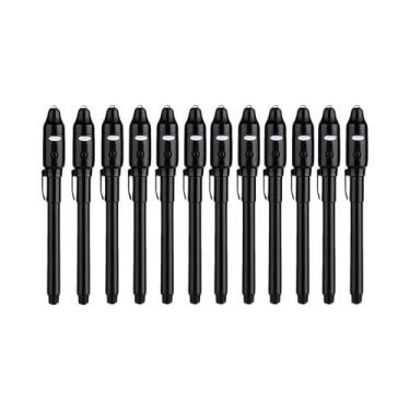 Imagem de Conjunto De Canetas De Tinta Invisível 4-12pcs Marcador Mágico Com Luz
