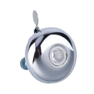 Imagem de Clássico retro metal anel de ferro bicicleta alarme som sino guiador apertos ciclismo vintage sinos boneshaker peças(B 52mm)