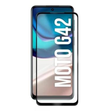 Imagem de [GL CASES] Película Para Moto G42 Vidro Temperado Anti Impacto Risco 3D 9H Pelicula Motorola Moto G42 Protetor De Tela Com Cobertura Total + Kit De Limpeza