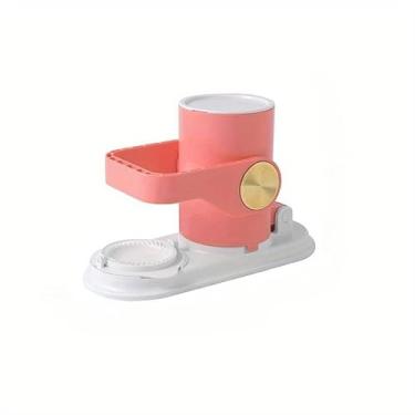 Imagem de Novo prensador de bolinho de massa estilo estaca de madeira, ferramenta multifuncional para fazer bolinhos domésticos preguiçosos, essencial para fazer bolinhos de massa de luxo (rosa)