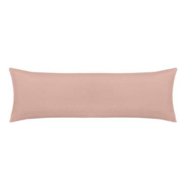 Imagem de Fronha Super Body Pillow Toque Acetinado 50X145cm Altenburg Cor:Rosa L