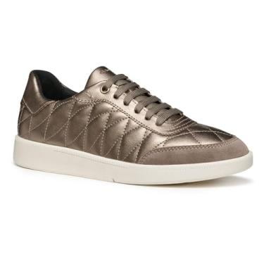 Imagem de Geox Tênis feminino de cano baixo, Bege, 40