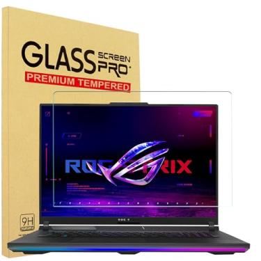 Imagem de YINOVEEN Película de vidro temperado de 16 polegadas para laptop ASUS ROG/TUF de 40.6 cm, Zephyrus M16/Zephyrus Duo 16/Zephyrus G16/Flow X16/Strix G16, laptop para jogos TUF A16, 9H, antiarranhões