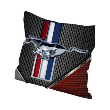 Imagem de Almofada Com Logo Do Carro Ford Mustang, Confortável Para Quarto, Sofá