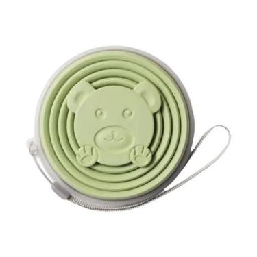 Imagem de Copo De Viagem Dobrável De Silicone 180/320ML Reutilizável Com Tampa P