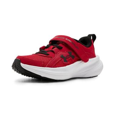 Imagem de Under Armour Tênis masculino Charged Assert 11 com fecho alternativo, (601) Vermelho/Preto/Preto, 12.5 Little Kid
