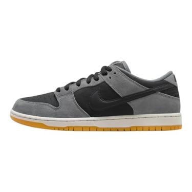 Imagem de Nike Dunk Low Tênis masculino, Cinza fumê escuro/preto cinza fumê, 45