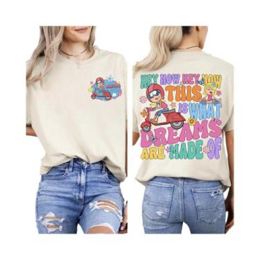 Imagem de Camiseta Lizzie McGuire Disney Channel Dreams Are Made of Disneyland T