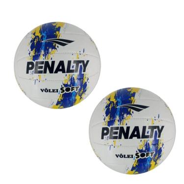 Imagem de Kit 02 Bolas De Vôlei Penalty Soft XXIII-Masculino