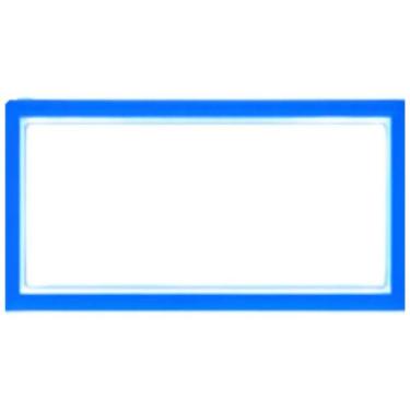 Imagem de Etiqueta Preço Sem Digito em PVC - 70 mm x 37 mm - Cartazes, Azul