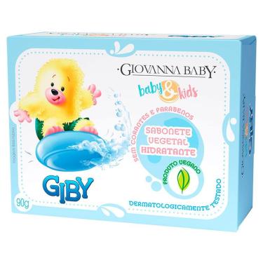 Imagem de Sabonete em Barra Giovanna Baby & Kids Vegetal Hidratante Giby 90g