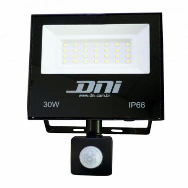 Imagem de Refletor LED 30W Bivolt com Sensor de Presença 6035 DNI