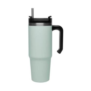 Imagem de Caneca Térmica Wolff SlimTerm Dupla Parede Verde 890ml