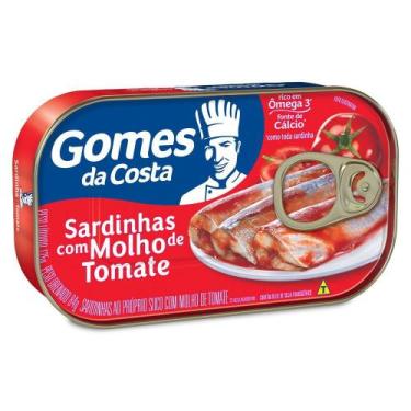 Imagem de Sardinha com Molho de Tomate Gomes da Costa 125g