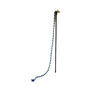 Imagem de Brinquedo Interativo Para Gatos Com Pena E Varinha De Seda Com Sino Pa