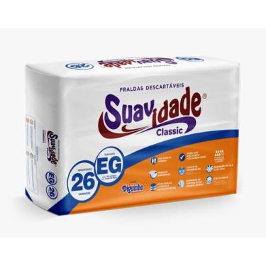 Imagem de Fralda Descartavel Geriatrica Suavidade Classic Tamanho EG - Suavidade