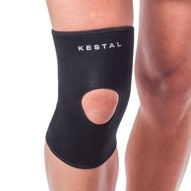 Imagem de Joelheira Kestal com Orifício Preta-Unissex