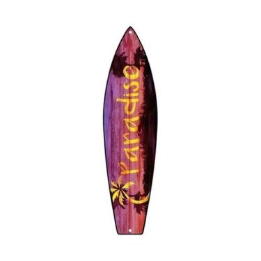 Imagem de Placa Decorativa De Madeira Temática De Praia Para Bar Tiki E Prancha 