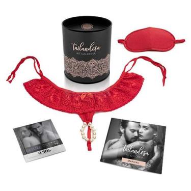 Imagem de Kit Calcinha Tailandesa - Vermelha - A SÓS