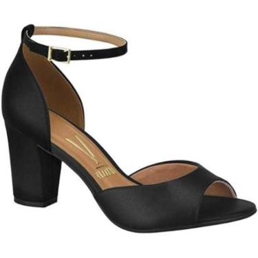 Imagem de Sandalia Feminino Casual Salto Médio Vizzano-Feminino