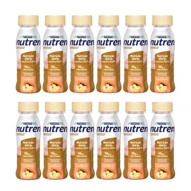 Imagem de Kit 12 Nutren Senior Complemento Alimentar Mix de Frutas 200ml