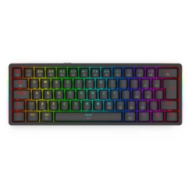 Imagem de Teclado Mecânico Gamer Redragon Akali, RGB, Switch Brown, K642-RGB (pt-brown)