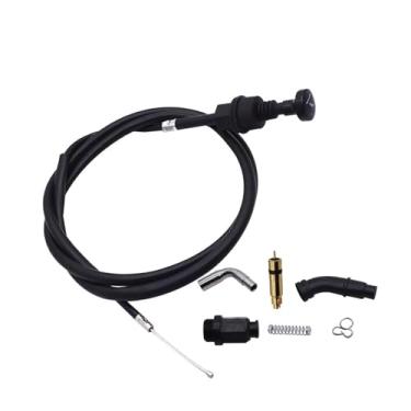 Imagem de HIIOLE Kit de êmbolo de válvula de partida e cabo de estrangulamento para Honda Rancher 350 TRX350 FE TM TE NJ, Oumij01