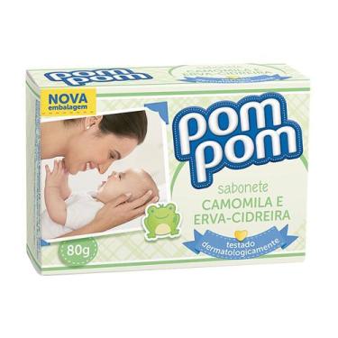 Imagem de Sabonete Infantil Pom Pom Camomila e Erva Cidreira 80g