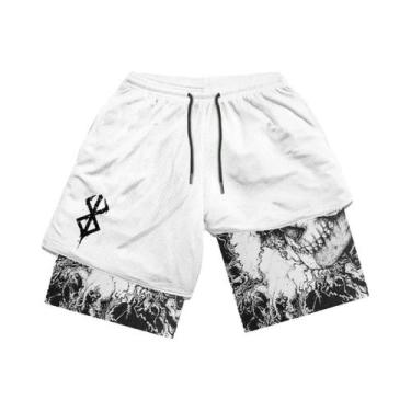 Imagem de Shorts De Treino Esportivos Masculinos plus Size Y2K Estilo Streetwear