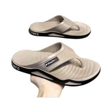 Imagem de Sandálias de Praia Masculinas - Confortáveis, Esportivas e Casuais par