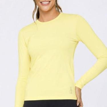 Imagem de Camiseta Feminina Selene Fitness Academia Tecido Confortável UV50+ Esportiva Reforçada Casual-Feminino