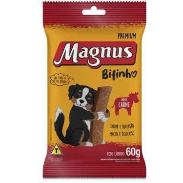 Imagem de Bifinho Magnus para Cães Adultos Sabor Carne 60gr.