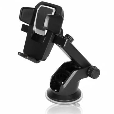 Imagem de Suporte de Celular GPS Carro Resistente Ajuste Rotação 360 Base - NoBr