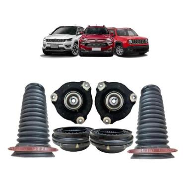 Imagem de Kit Coxim Coifa Rolamento Amortecedor Fiat Toro Renegade - Mopar